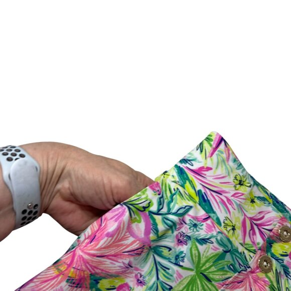 Stella Parker Tropical Floral Wide-Leg Pants Size XL | UPF 50 Sun Protection NWT - Picture 5 of 10